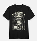 Bikergod Motorcycle Old School Biker Forever T-shirt Design 2D Full Printed Sizes S - 5XL - NAOA159