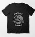 Bikergod Motorcycle Grim Reaper Death Motor Club T-shirt Design 2D Full Printed Sizes S - 5XL - TLEA228