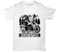 Bikergod Motorcycles No Better Meditation T-shirt Design 2D Full Printed Sizes S - 5XL - NAEA303