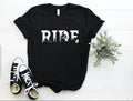 Bikergod Motorcycle Ride Dirt Bike T-shirt Design 2D Full Printed Sizes S - 5XL - NAVA365