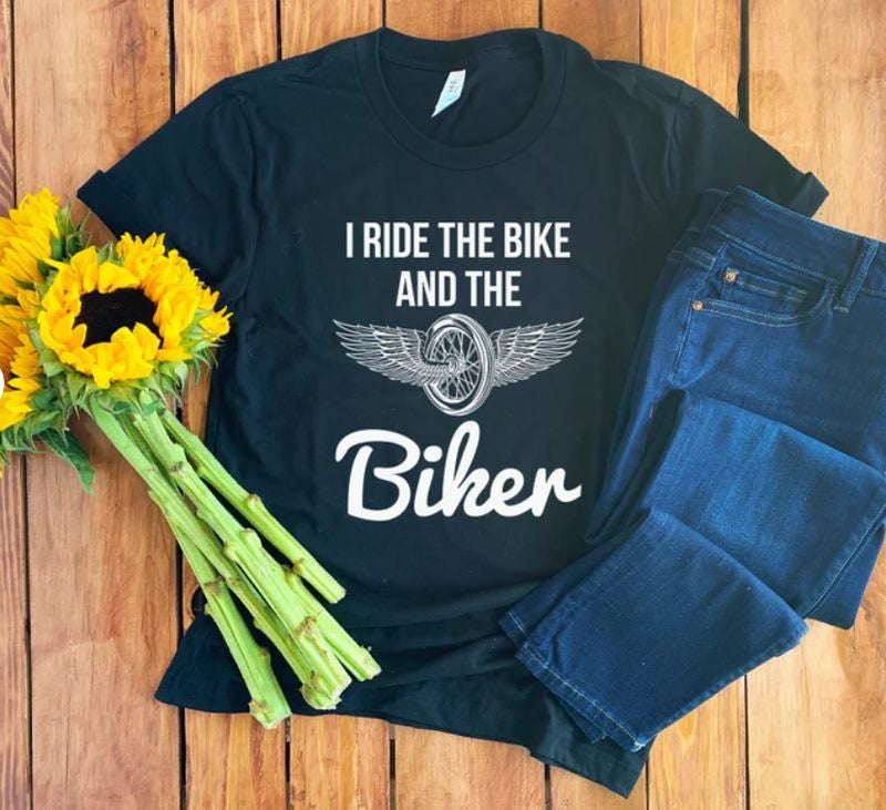 Bikergod Motorcycles Vintage I Ride The Bike T-shirt Design 2D Full Printed Sizes S - 5XL - NAFA292