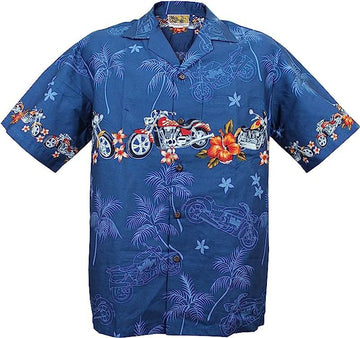 Bikergod Motorcycle Aloha Hawaii Shirt Design 3D Full Printed Sizes S - 5XL NASA70