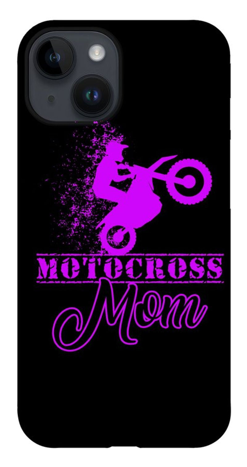 Bikergod Motorcycle Motocross Mom Phone Case Cover TLUA21C