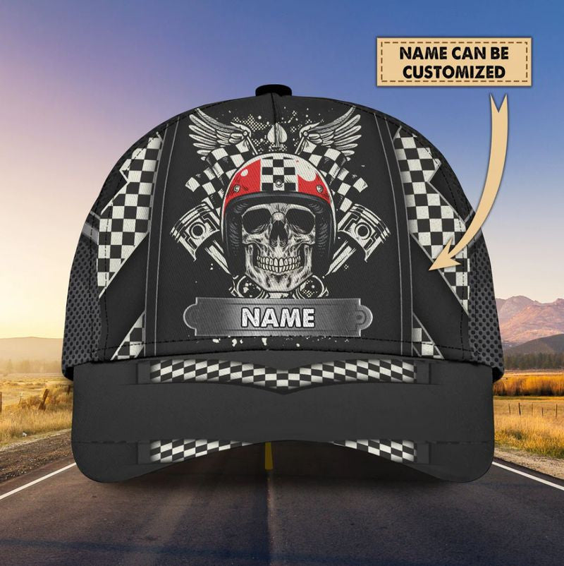 Bikergod Motorcycle Custom Name Classic Cap NMQI99