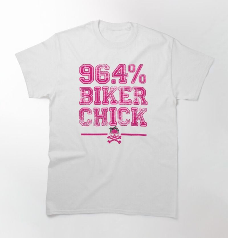 Bikergod Motorcycle 96.4% biker chick T-shirt Design 2D Full Printed Sizes S - 5XL - NAHA417