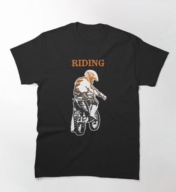 Bikergod Motorcycle Father and Son Riding Buddies T-shirt Design 2D Full Printed Sizes S - 5XL - NAZA230