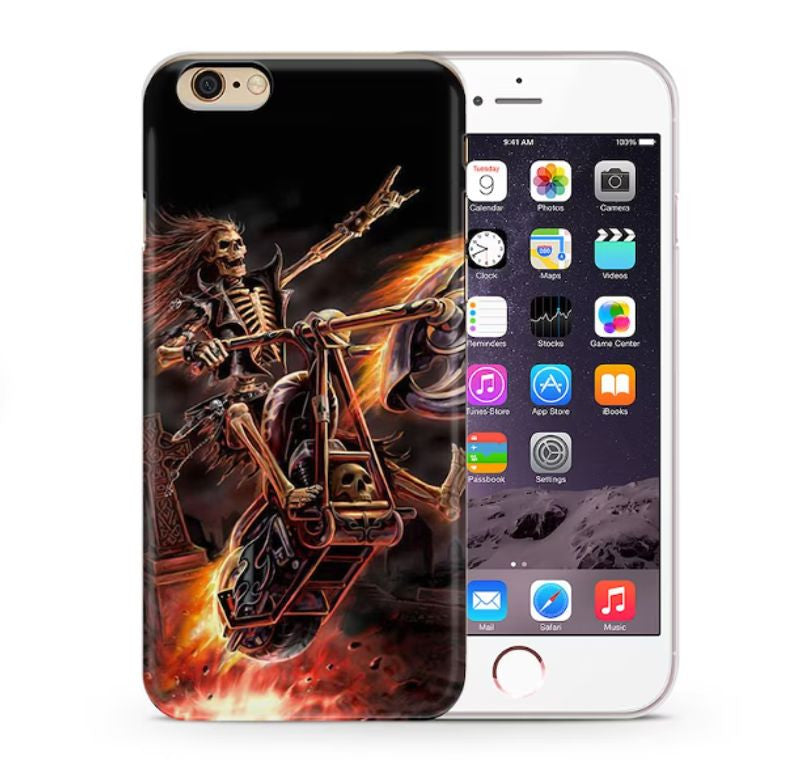 Bikergod Motorcycle Biker Phone Case Cover TLQA415