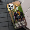 Bikergod Motorcycle Biker You Don't Stop Riding Phone Case Cover NMPC030