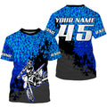 Bikergod Motorcycle Racing Custom Name And Number T-shirt Design 3D Full Printed Sizes S - 5XL - NMQI137