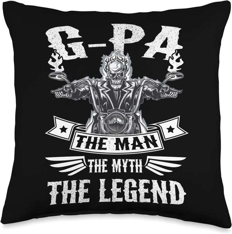 Bikergod Motorcycles G-Pa The Man Myth The Legend Pillow Case Design 3D Full Printed NANA281
