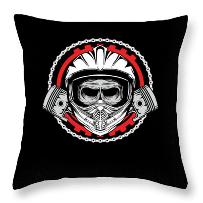 Bikergod Motorcycle Motocross Helmet Pillow Case Design 3D Full Printed NAXA138