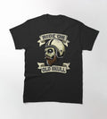 Bikergod Motorcycle Ride On Old Skull T-shirt Design 2D Full Printed Sizes S - 5XL - TLEA222
