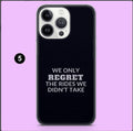 Bikergod Motorcycle Biker We only Regret the Rides We Didn't Take Phone Case Cover TLQA408