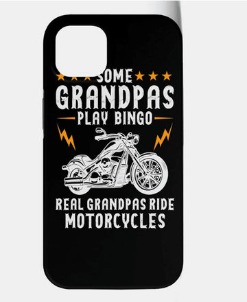 Bikergod Motorcycle Biker Some Grandpas Play Bingo Real Grandpas Ride Motorcycles Phone Case Cover TLQA435