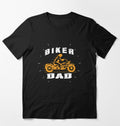 Bikergod Motorcycle Biker Dad T-shirt Design 2D Full Printed Sizes S - 5XL - NATA548