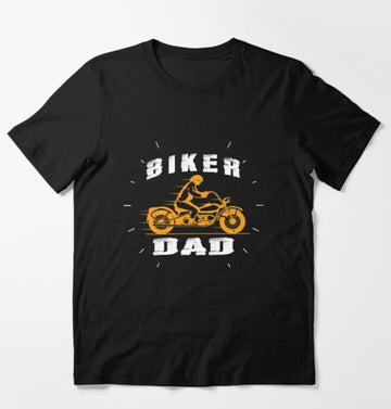 Bikergod Motorcycle Biker Dad T-shirt Design 2D Full Printed Sizes S - 5XL - NATA548