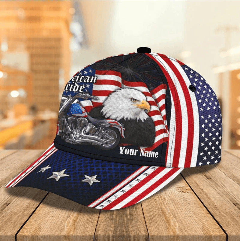 Bikergod Motorcycle Custom Name Classic Cap NMQI100