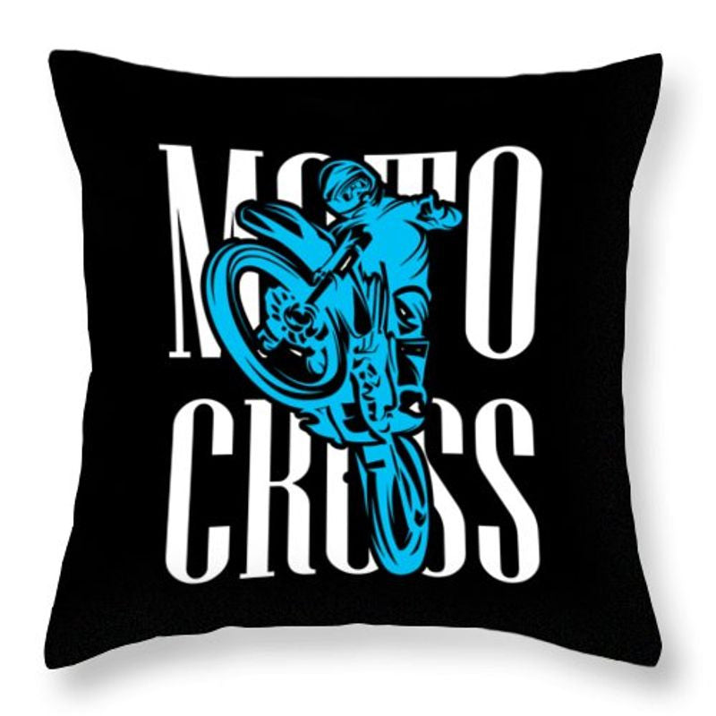 Bikergod Motorcycle Dirt Bike Motocross Pillow Case Design 3D Full Printed NAXA131