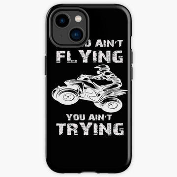 Bikergod Motorcycle Biker And Ain't Flying You Ain't Trying Phone Case Cover TLWA126