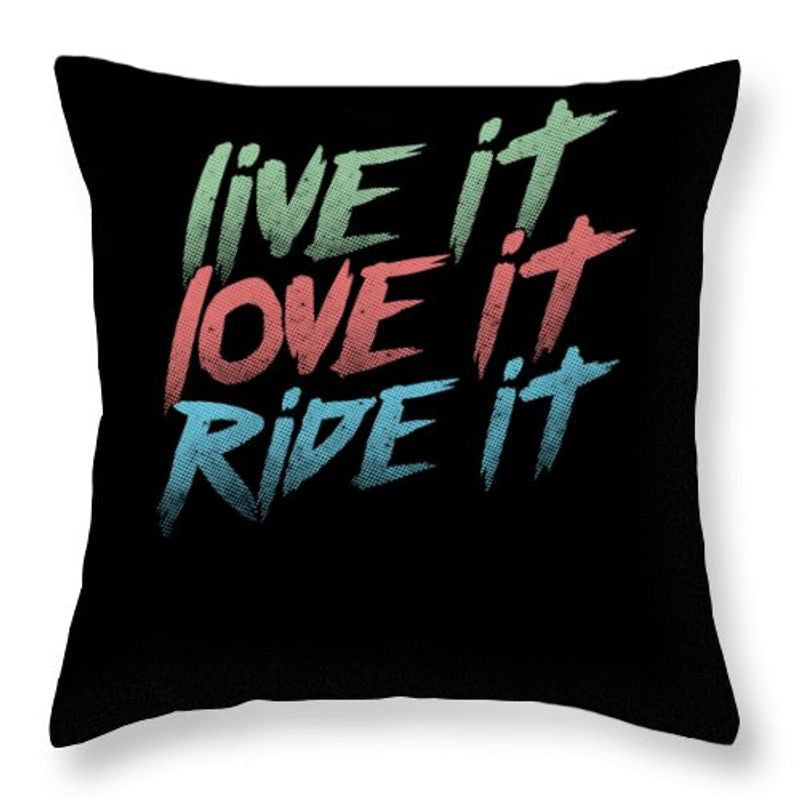 Bikergod Motorcycle Live It Love It Ride It Motocross Pillow Case Design 3D Full Printed NAXA87