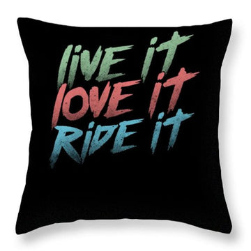 Bikergod Motorcycle Live It Love It Ride It Motocross Pillow Case Design 3D Full Printed NAXA87