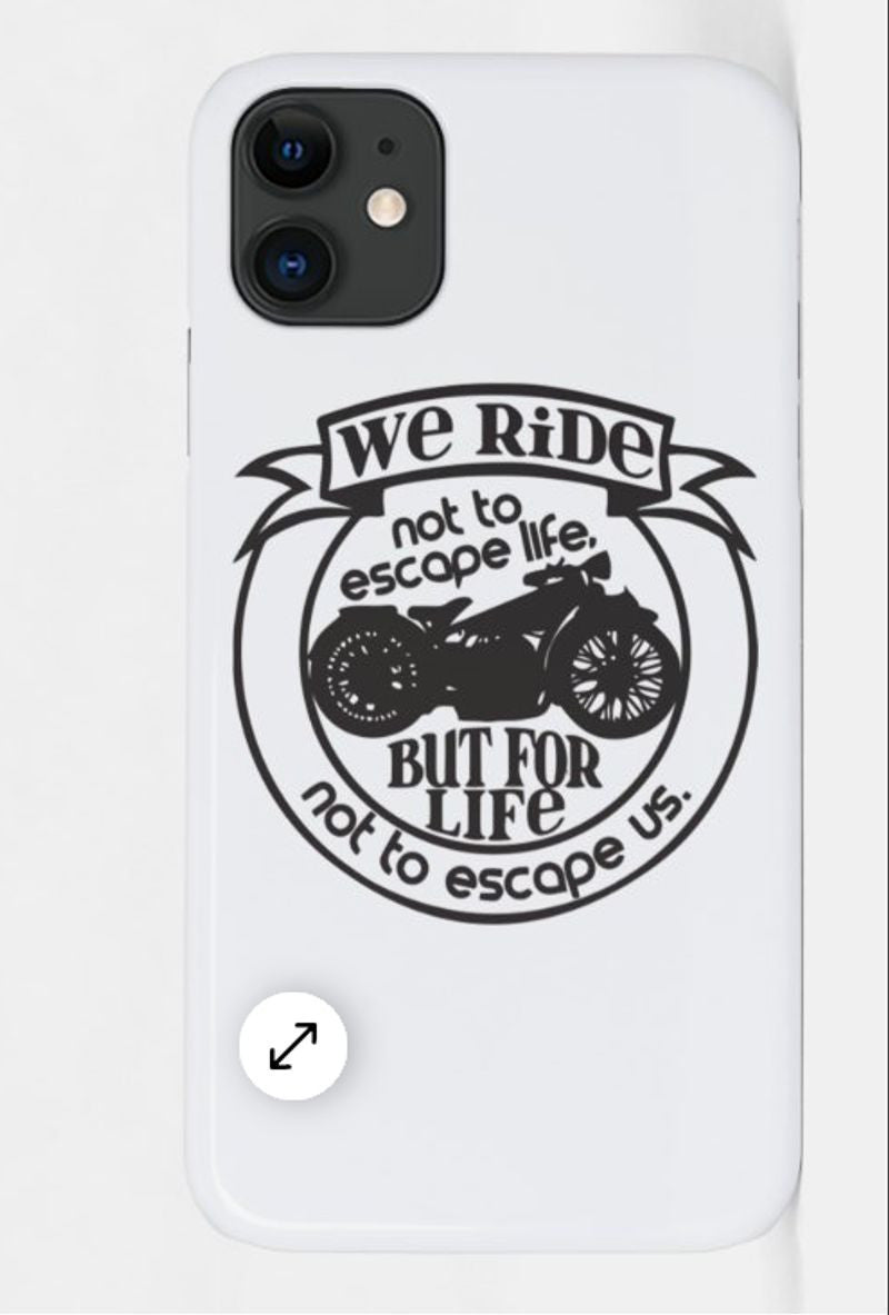 Bikergod Motorcycle Biker We Ride Not To Escape Life But For Life Not to Escape Us Phone Case Cover TLQA430