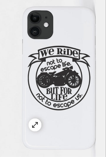 Bikergod Motorcycle Biker We Ride Not To Escape Life But For Life Not to Escape Us Phone Case Cover TLQA430