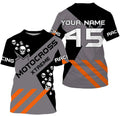 Bikergod Motorcycle Motorcross Xtreme Custom Name And Number T-shirt Design 3D Full Printed Sizes S - 5XL - NMQI145