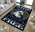 Bikergod Motorcycle Eagle Ride Free Rug Home Floor Decor NACA105