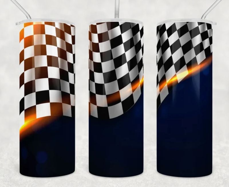 Bikergod Motorcycle Racing Stainless Steel 20 Oz Straight Cup- NACA28