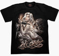 Bikergod Motorcycles Tattoo Girl My Life T-shirt Design 3D Full Printed Sizes S - 5XL - NADA251