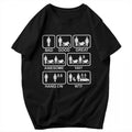 Bikergod Motorcycles Evolution T-shirt Design 2D Full Printed Sizes S - 5XL - NADA198