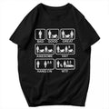 Bikergod Motorcycles Evolution T-shirt Design 2D Full Printed Sizes S - 5XL - NADA198