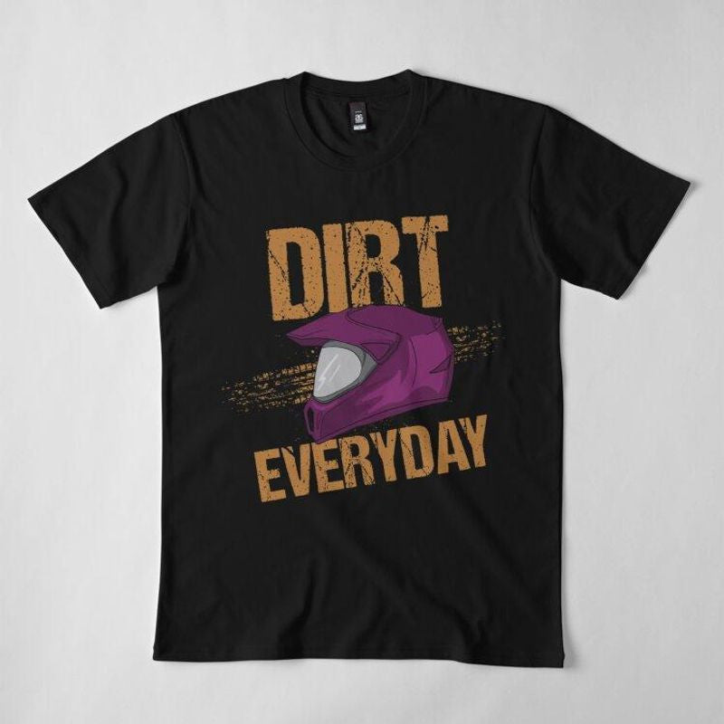 Bikergod Motorcycles Dirt Everyday T-shirt Design 2D Full Printed Sizes S - 5XL - NADA239