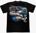 Bikergod Motorcycles Eagle Live To Ride T-shirt Design 3D Full Printed Sizes S - 5XL - NADA259
