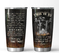 Bikergod Motorcycle Skull Couple When I Say I Love You Stainless Steel 20 Oz Tumbler- NAAL205