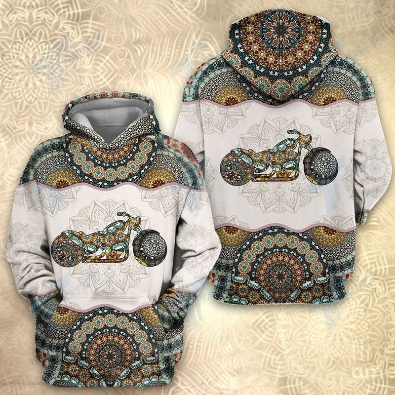 Bikergod Motorcycle Hoodie Design 3D Full Printed Sizes S - 5XL - NAAK306