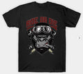 Bikergod Motorcycles Ride or Die Biker Gorilla T-shirt Design 2D Full Printed Sizes S - 5XL - NABA150