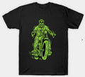Bikergod Motorcycles hell rider retro T-shirt Design 2D Full Printed Sizes S - 5XL - NABA165
