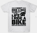 Bikergod Motorcycles I Ride A Bike T-shirt Design 2D Full Printed Sizes S - 5XL - NABA207