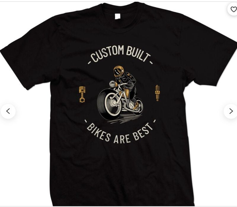 Bikergod Motorcycle Custom Built Bikes are best  T-shirt Design 2D Full Printed Sizes S - 5XL - NAAH12