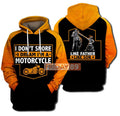 Bikergod Motorcycle I'M A Motorcycle - Like Father Like Son  Hoodie Design 3D Full Printed Sizes S - 5XL - NAAM77