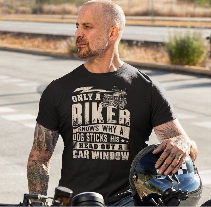 Bikergod Motorcycle Only A Biker T-shirt Design 2D Full Printed Sizes S - 5XL - NAAH07