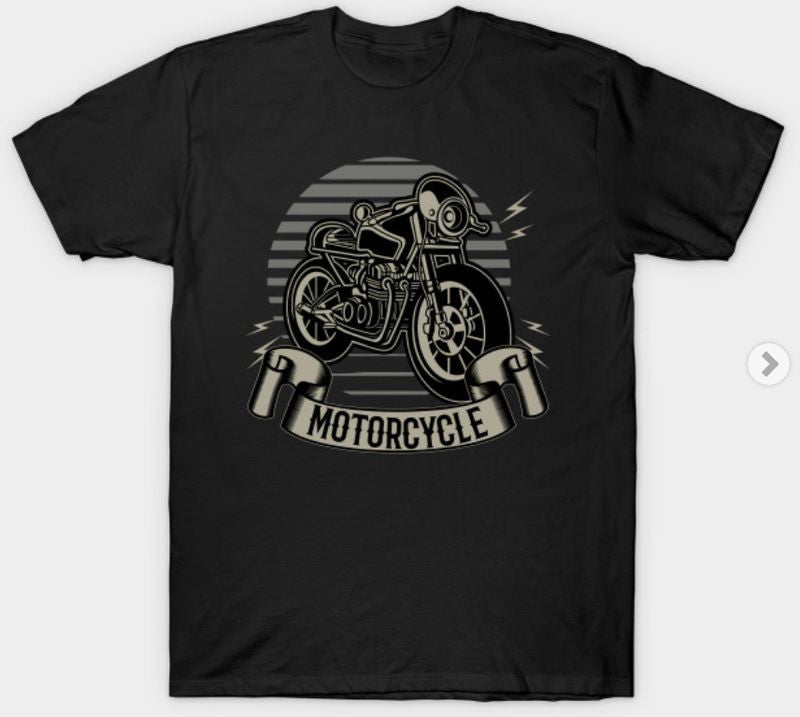 Bikergod Motorcycles T-shirt Design 2D Full Printed Sizes S - 5XL - NAAL287