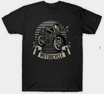 Bikergod Motorcycles T-shirt Design 2D Full Printed Sizes S - 5XL - NAAL287