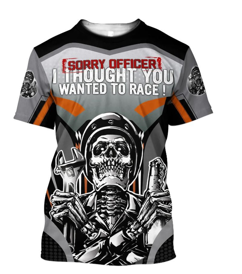 Bikergod Motorcycles Skull Rider T-shirt Design 3D Full Printed Sizes S - 5XL - NABA221