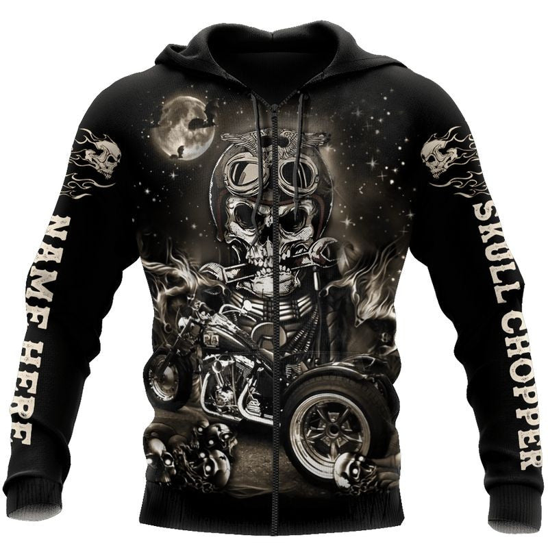 Bikergod Motorcycle Hoodie/Ziphoodie Design 3D Full Printed Sizes S - 5XL MT151154