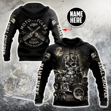 Bikergod Motorcycle Hoodie/Ziphoodie Design 3D Full Printed Sizes S - 5XL MT151154