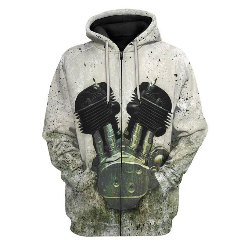 Bikergod Motorcycle Hoodie/Zip hoodie, Sweatshirt, T-shirt Design 3D Full Printed Sizes S - 5XL - MT151123