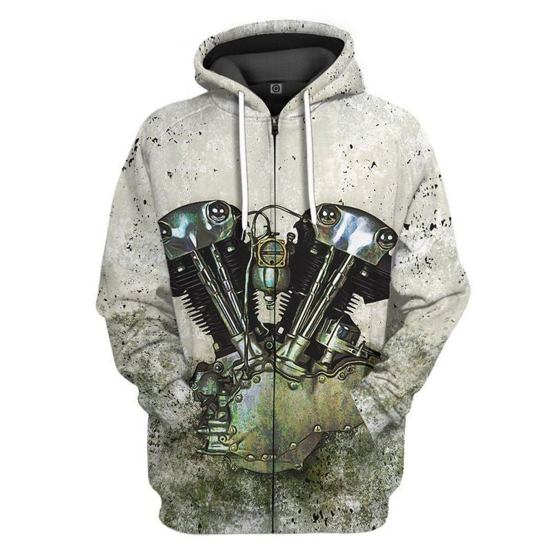 Bikergod Motorcycle Hoodie/Zip hoodie, Sweatshirt, T-shirt Design 3D Full Printed Sizes S - 5XL - MT151122